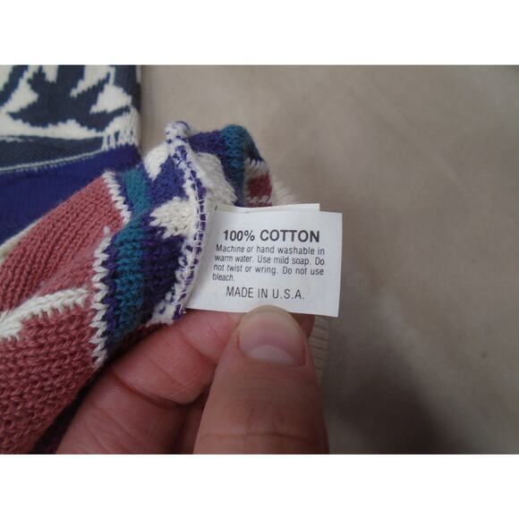 Coogi Style 3D Crewneck Sweater Sz Large Men’s Vintage Hip Hop American Priority - Picture 10 of 12